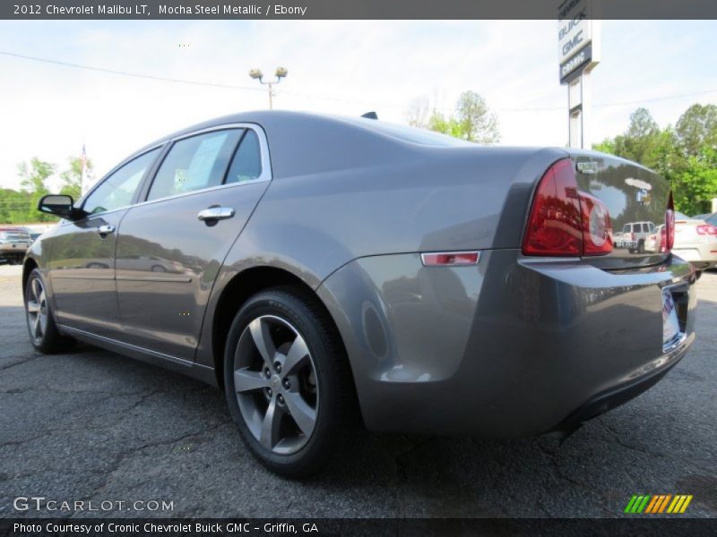 Mocha Steel Metallic / Ebony 2012 Chevrolet Malibu LT