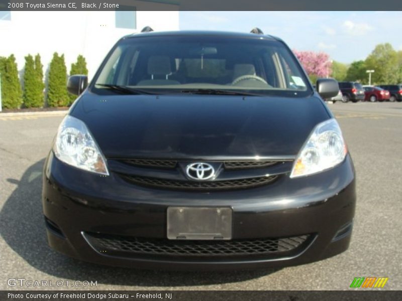 Black / Stone 2008 Toyota Sienna CE