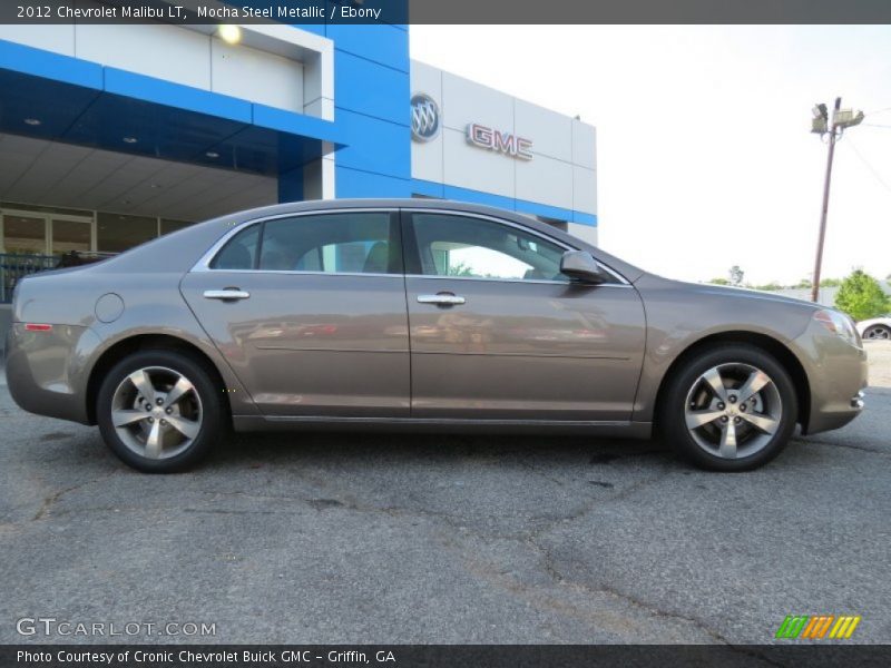 Mocha Steel Metallic / Ebony 2012 Chevrolet Malibu LT