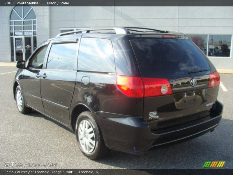 Black / Stone 2008 Toyota Sienna CE
