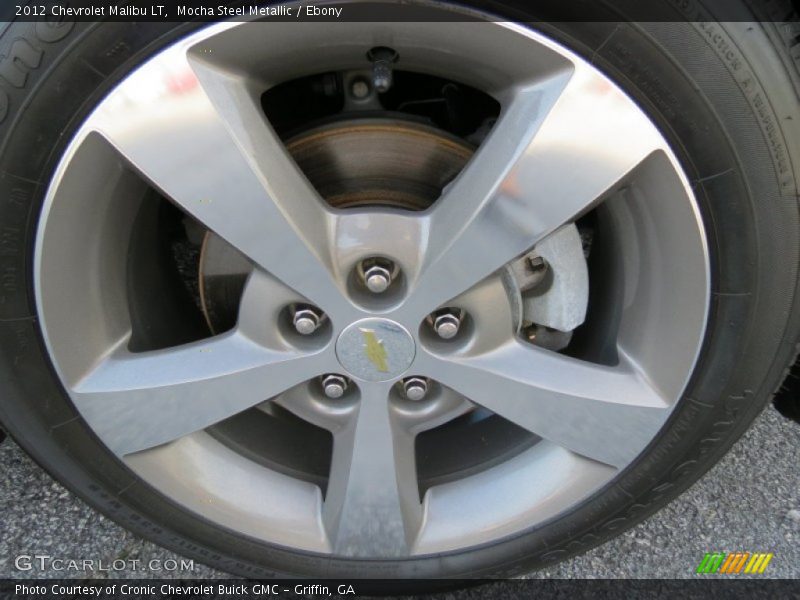 Mocha Steel Metallic / Ebony 2012 Chevrolet Malibu LT