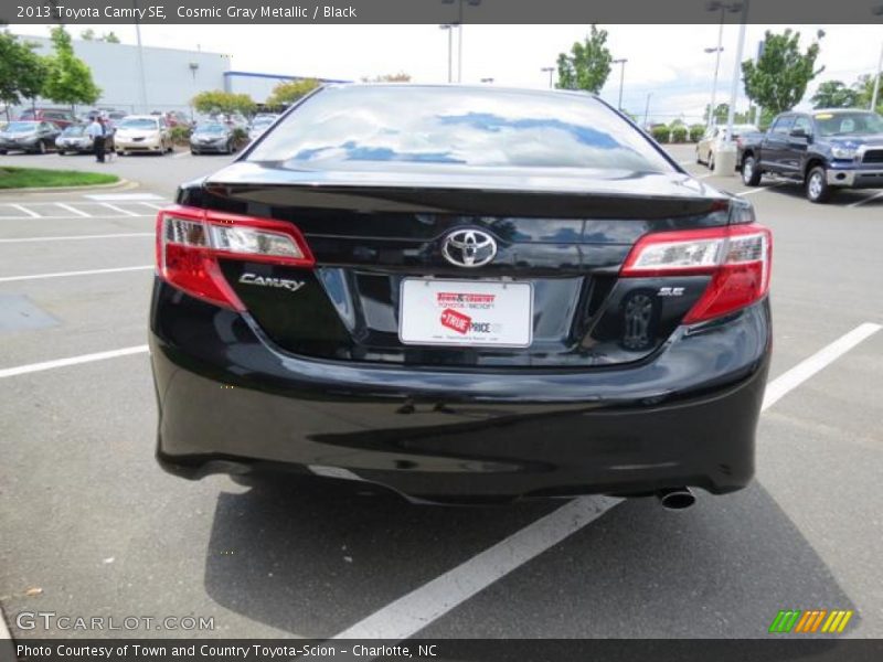 Cosmic Gray Metallic / Black 2013 Toyota Camry SE