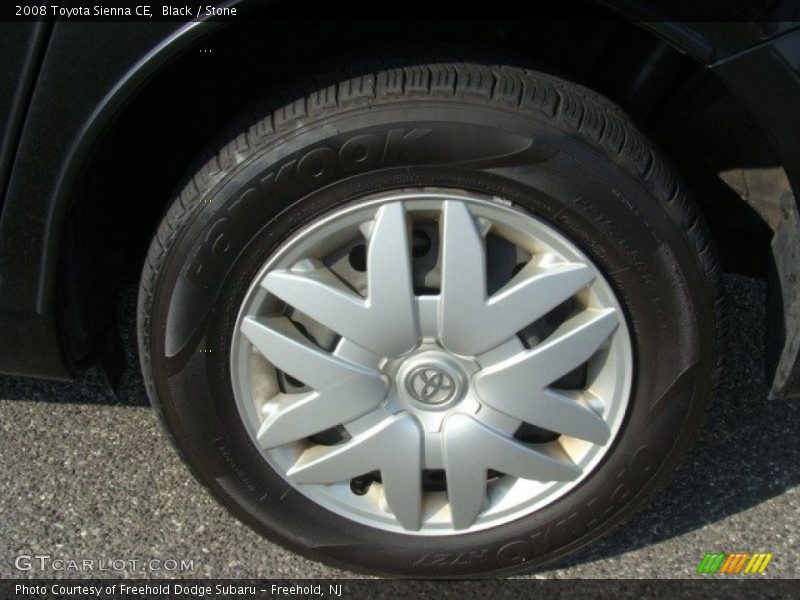 Black / Stone 2008 Toyota Sienna CE