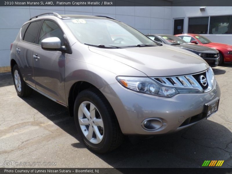 Platinum Graphite Metallic / Black 2010 Nissan Murano SL AWD
