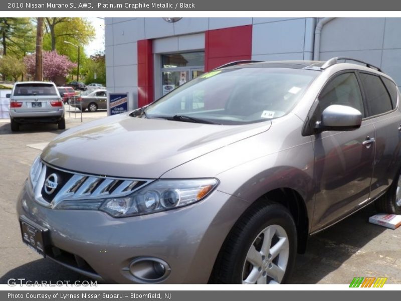 Platinum Graphite Metallic / Black 2010 Nissan Murano SL AWD