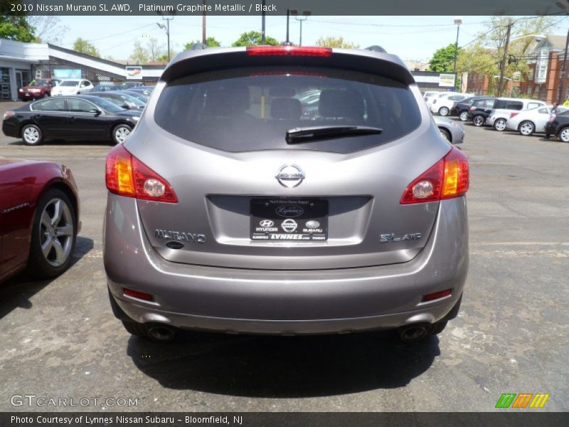 Platinum Graphite Metallic / Black 2010 Nissan Murano SL AWD