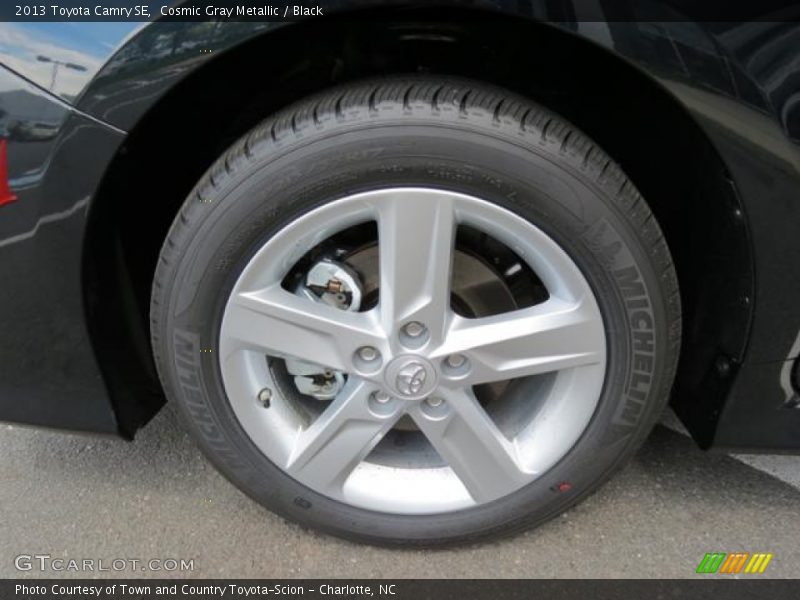 Cosmic Gray Metallic / Black 2013 Toyota Camry SE