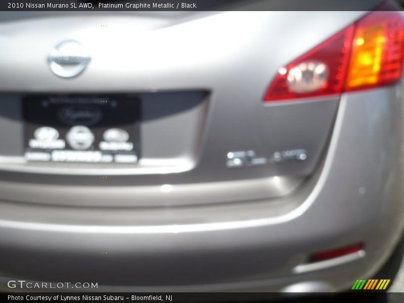 Platinum Graphite Metallic / Black 2010 Nissan Murano SL AWD