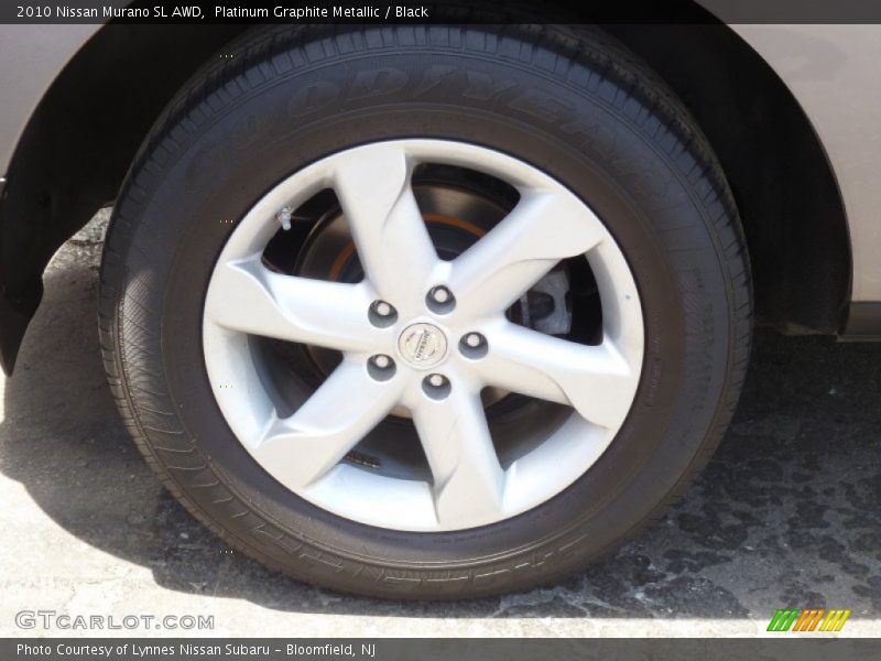 Platinum Graphite Metallic / Black 2010 Nissan Murano SL AWD