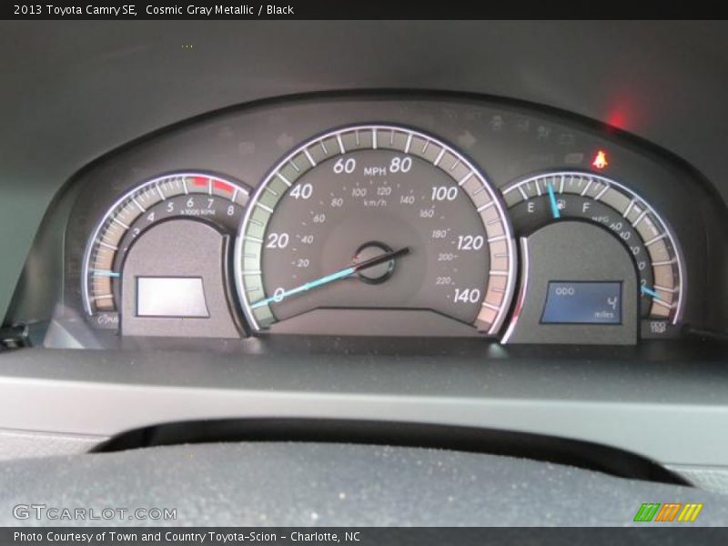 Cosmic Gray Metallic / Black 2013 Toyota Camry SE