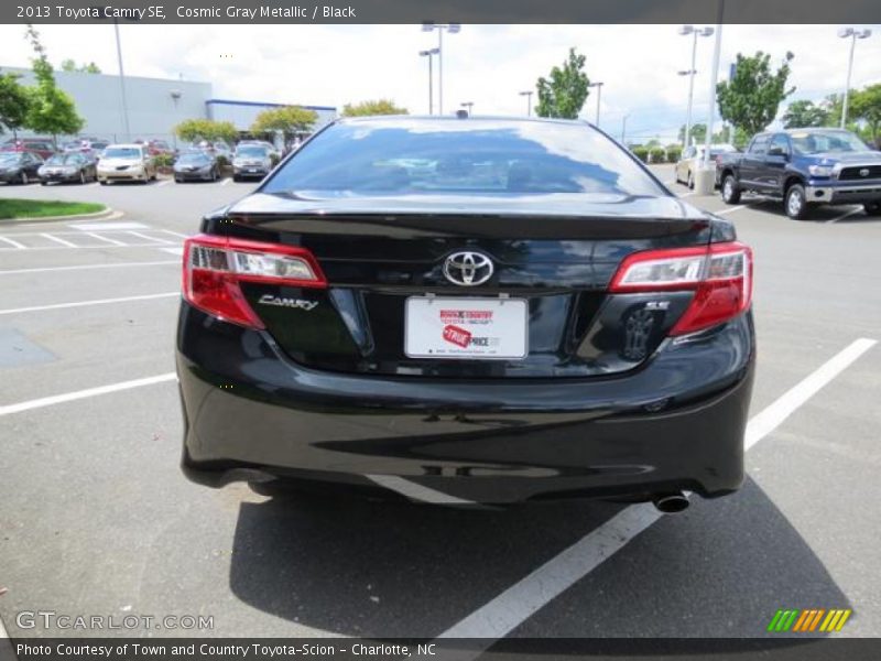 Cosmic Gray Metallic / Black 2013 Toyota Camry SE