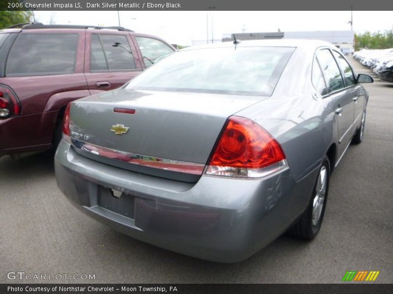 Dark Silver Metallic / Ebony Black 2006 Chevrolet Impala LS