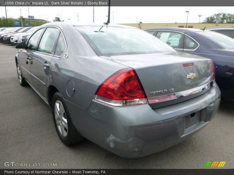 Dark Silver Metallic / Ebony Black 2006 Chevrolet Impala LS