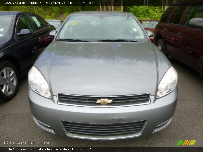 Dark Silver Metallic / Ebony Black 2006 Chevrolet Impala LS