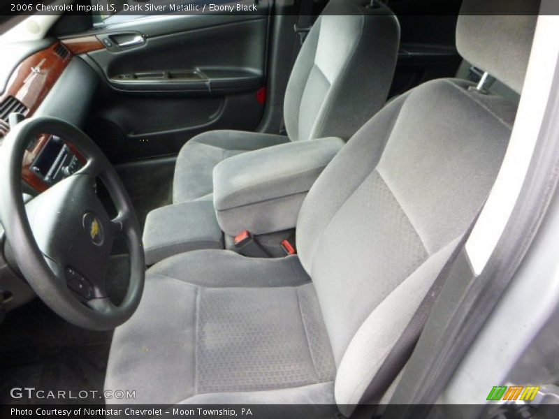 Dark Silver Metallic / Ebony Black 2006 Chevrolet Impala LS