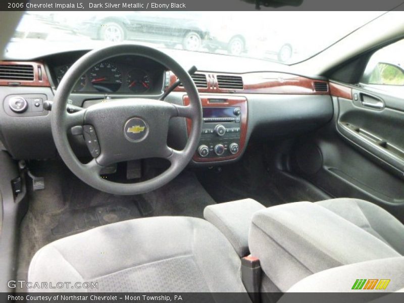 Dark Silver Metallic / Ebony Black 2006 Chevrolet Impala LS