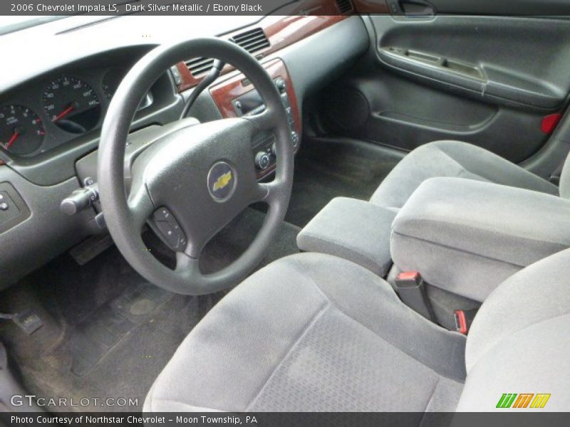 Dark Silver Metallic / Ebony Black 2006 Chevrolet Impala LS