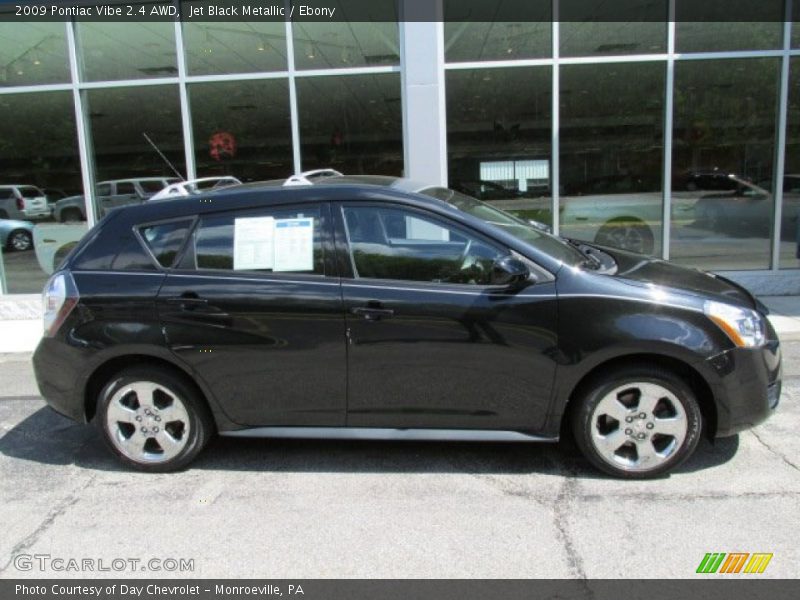 Jet Black Metallic / Ebony 2009 Pontiac Vibe 2.4 AWD