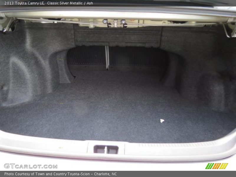  2013 Camry LE Trunk