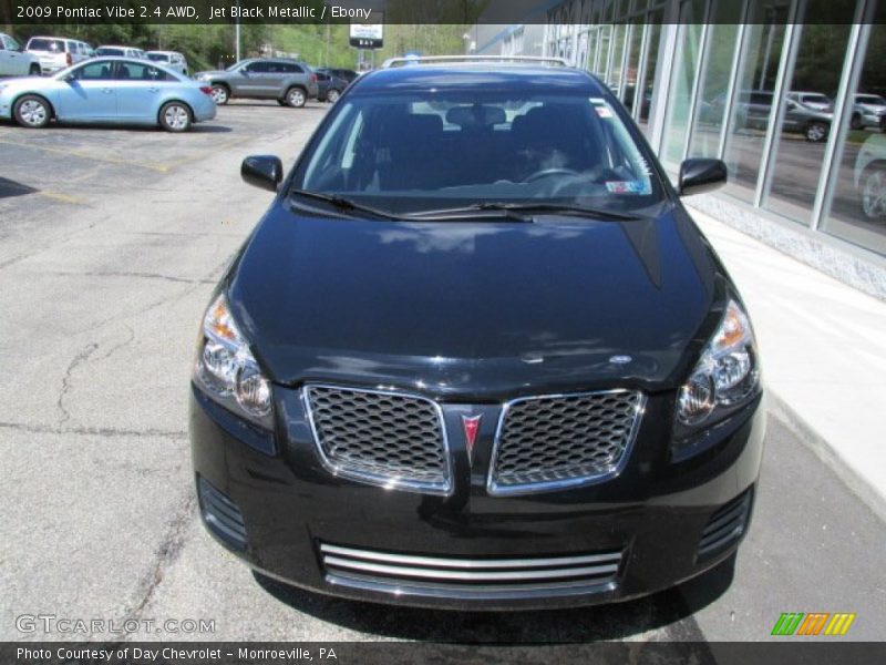 Jet Black Metallic / Ebony 2009 Pontiac Vibe 2.4 AWD