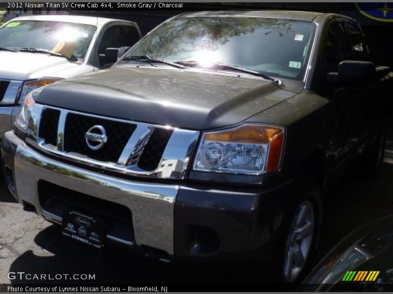 Smoke Gray / Charcoal 2012 Nissan Titan SV Crew Cab 4x4