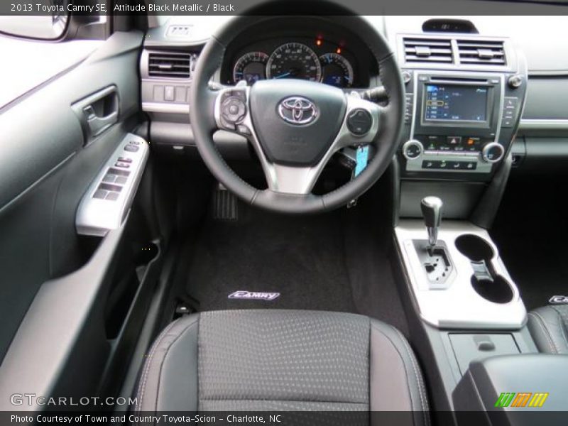 Attitude Black Metallic / Black 2013 Toyota Camry SE