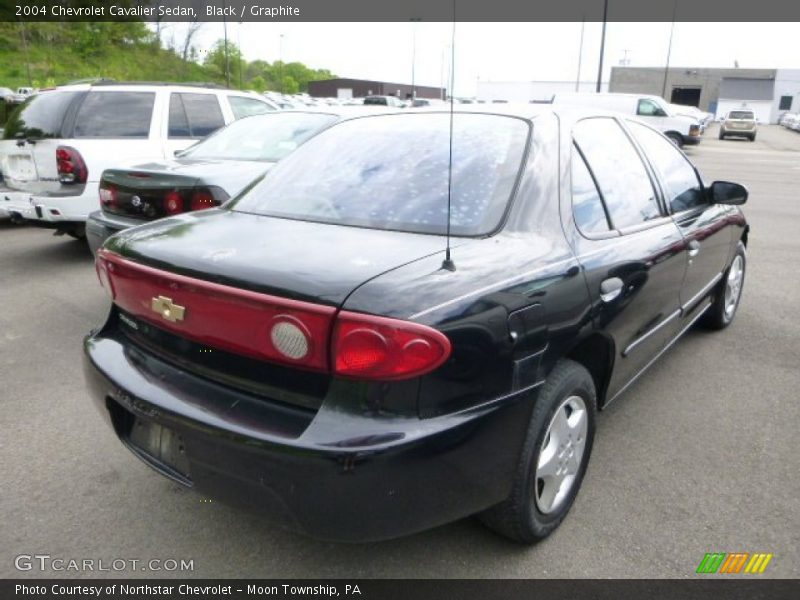 Black / Graphite 2004 Chevrolet Cavalier Sedan