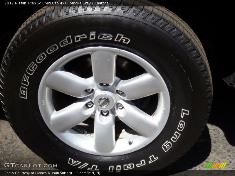 Smoke Gray / Charcoal 2012 Nissan Titan SV Crew Cab 4x4