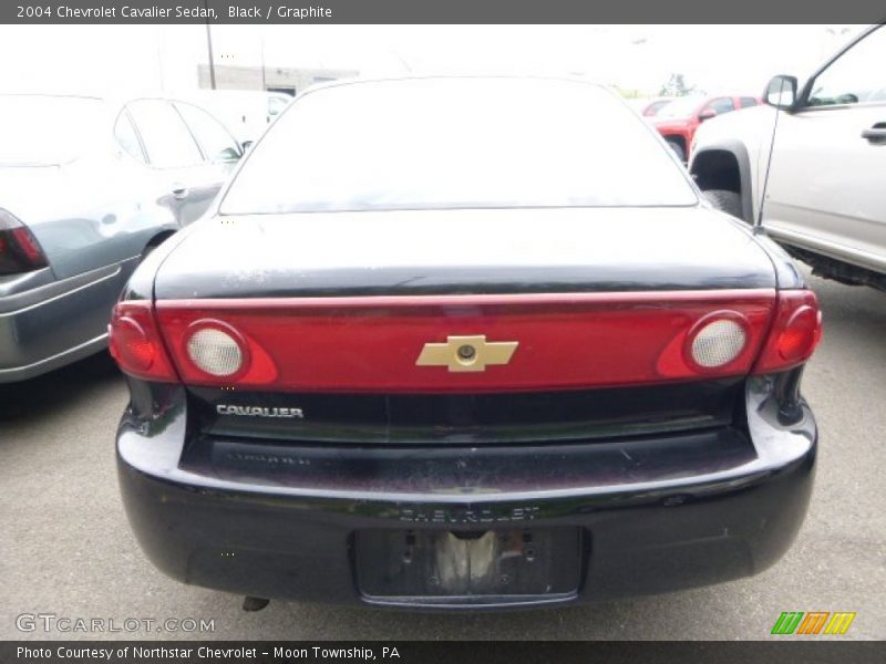 Black / Graphite 2004 Chevrolet Cavalier Sedan