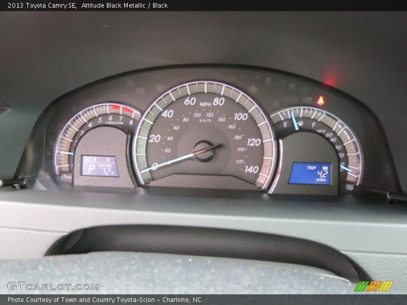 Attitude Black Metallic / Black 2013 Toyota Camry SE