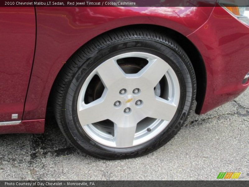 Red Jewel Tintcoat / Cocoa/Cashmere 2010 Chevrolet Malibu LT Sedan