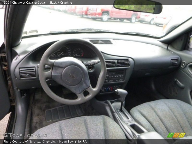 Black / Graphite 2004 Chevrolet Cavalier Sedan