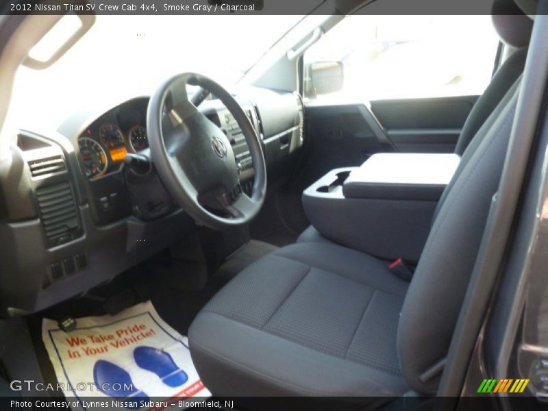 Smoke Gray / Charcoal 2012 Nissan Titan SV Crew Cab 4x4