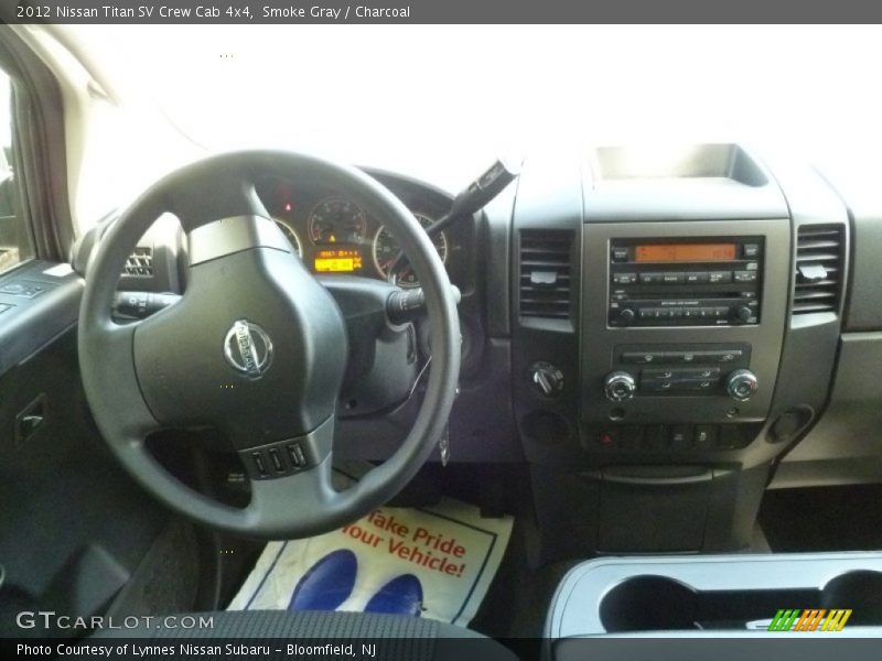 Smoke Gray / Charcoal 2012 Nissan Titan SV Crew Cab 4x4