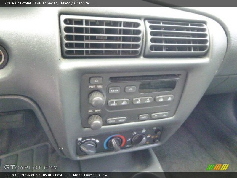 Black / Graphite 2004 Chevrolet Cavalier Sedan