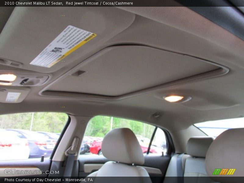 Red Jewel Tintcoat / Cocoa/Cashmere 2010 Chevrolet Malibu LT Sedan