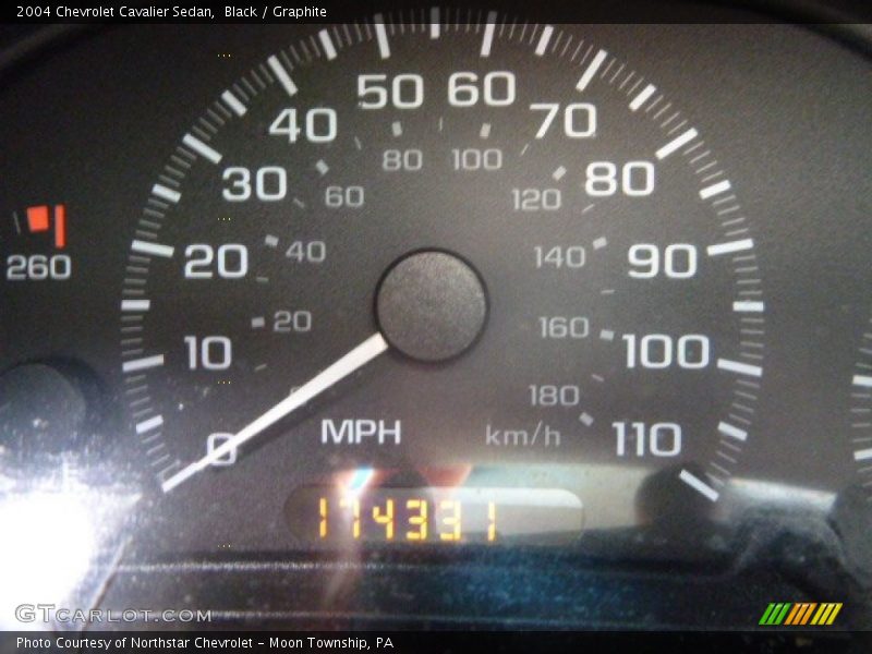 Black / Graphite 2004 Chevrolet Cavalier Sedan