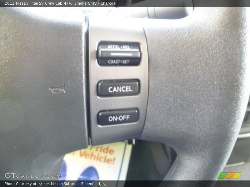 Smoke Gray / Charcoal 2012 Nissan Titan SV Crew Cab 4x4
