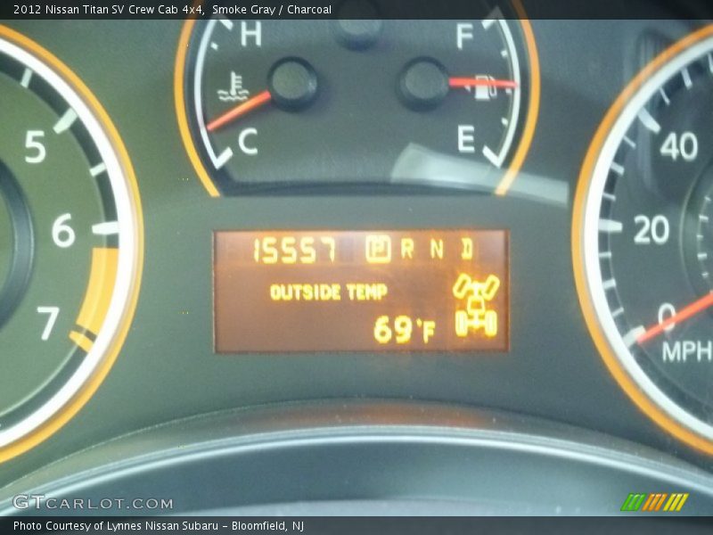 Smoke Gray / Charcoal 2012 Nissan Titan SV Crew Cab 4x4