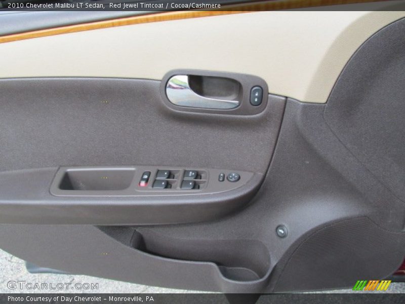 Red Jewel Tintcoat / Cocoa/Cashmere 2010 Chevrolet Malibu LT Sedan