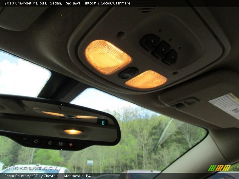 Red Jewel Tintcoat / Cocoa/Cashmere 2010 Chevrolet Malibu LT Sedan