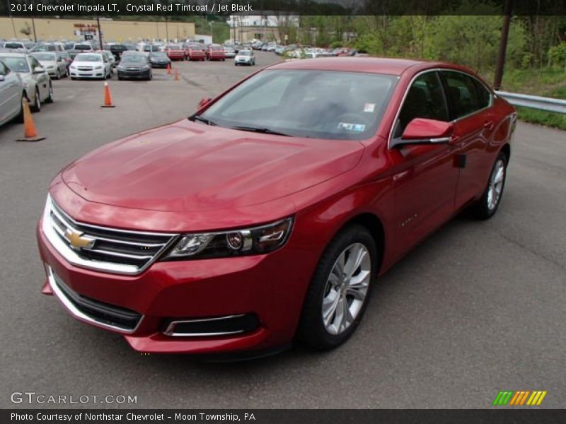 Crystal Red Tintcoat / Jet Black 2014 Chevrolet Impala LT
