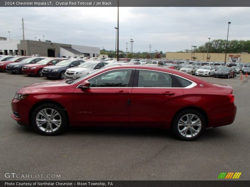 Crystal Red Tintcoat / Jet Black 2014 Chevrolet Impala LT