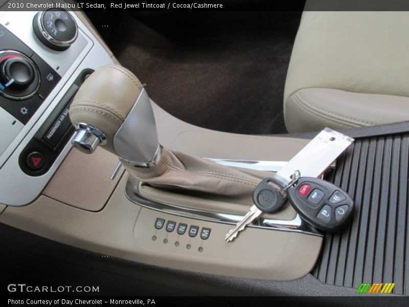 Red Jewel Tintcoat / Cocoa/Cashmere 2010 Chevrolet Malibu LT Sedan