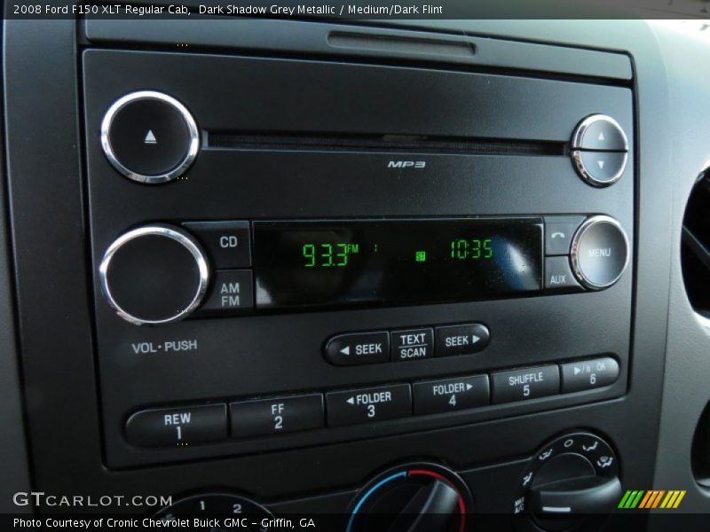 Audio System of 2008 F150 XLT Regular Cab
