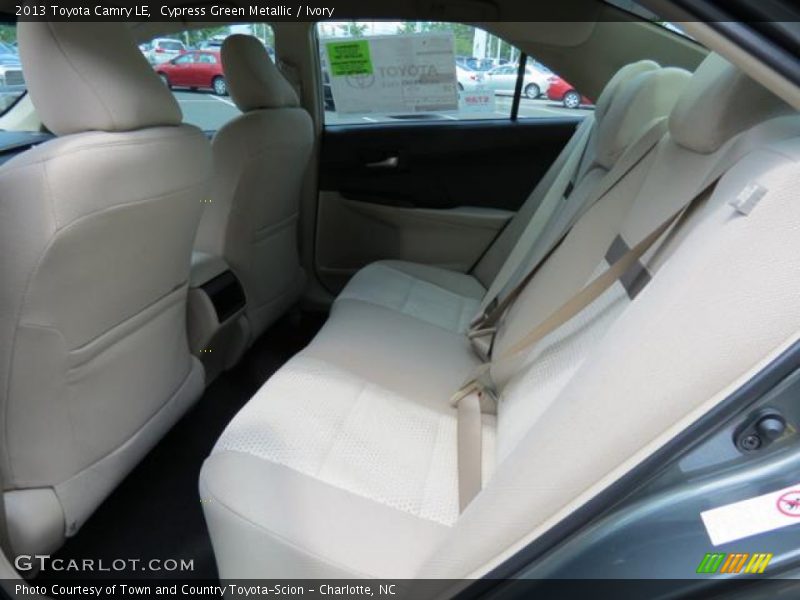 Cypress Green Metallic / Ivory 2013 Toyota Camry LE