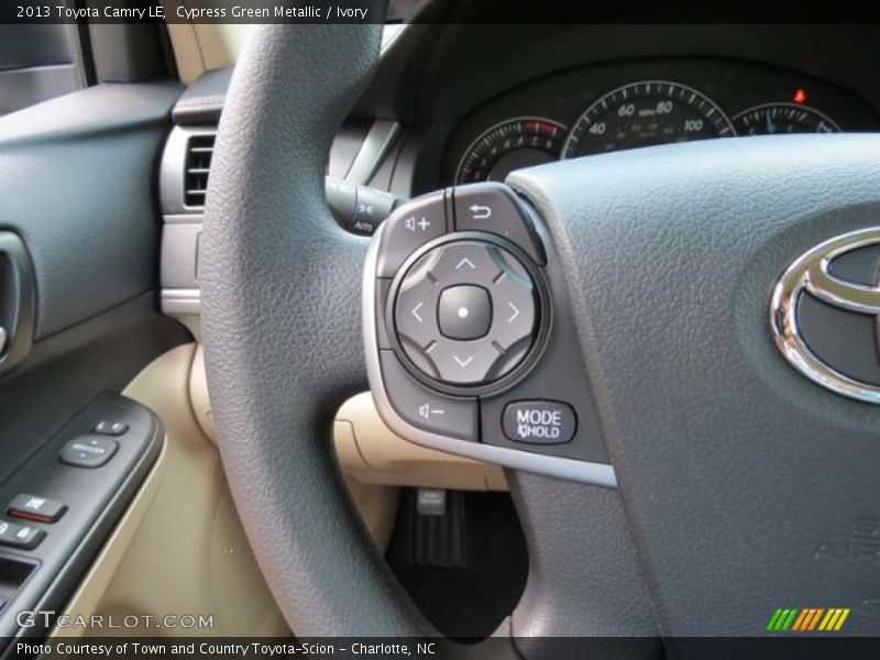 Cypress Green Metallic / Ivory 2013 Toyota Camry LE
