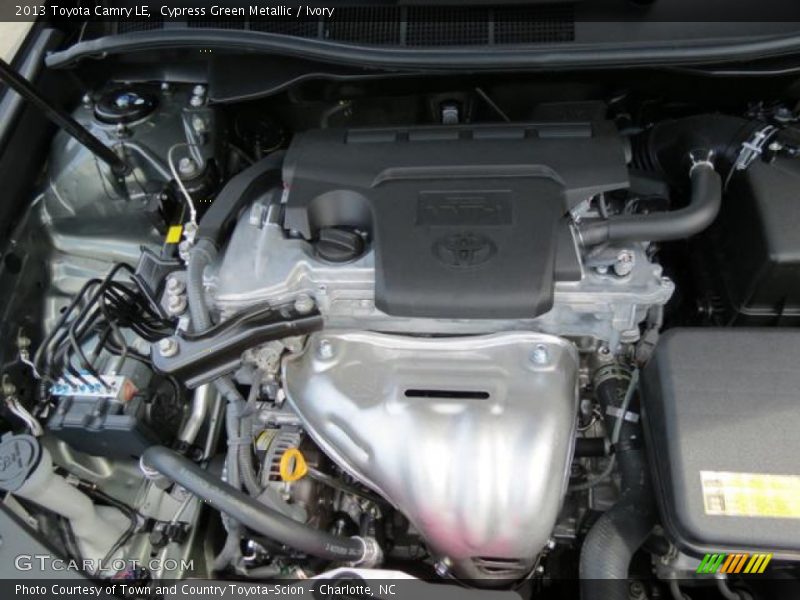 Cypress Green Metallic / Ivory 2013 Toyota Camry LE