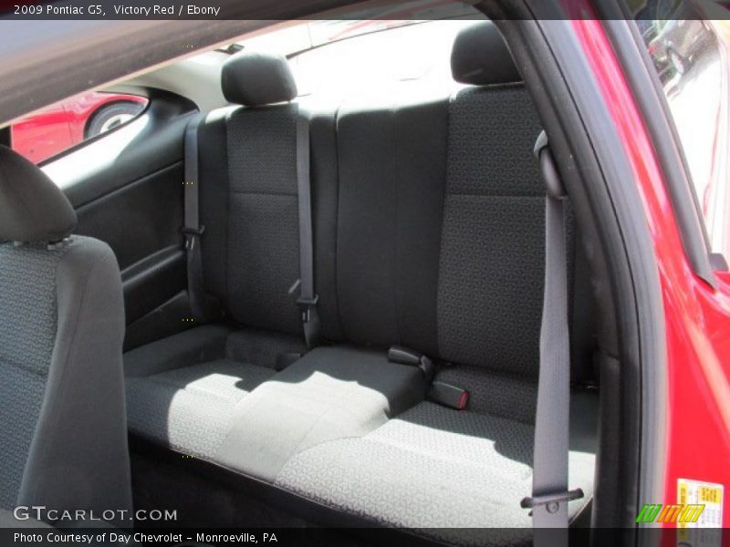Victory Red / Ebony 2009 Pontiac G5