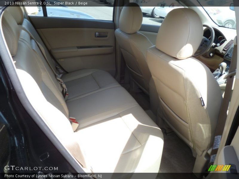 Super Black / Beige 2010 Nissan Sentra 2.0 SL